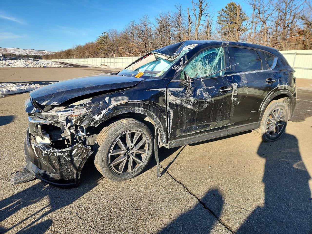 2018 Mazda CX-5 Touring, VIN JM3KFBCM1J0390438 — Опрокидывание