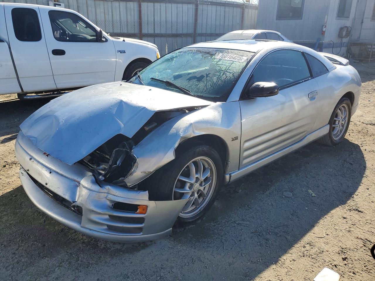 2001 Mitsubishi Eclipse GT, VIN 4A3AC54H21E174064 — Перед
