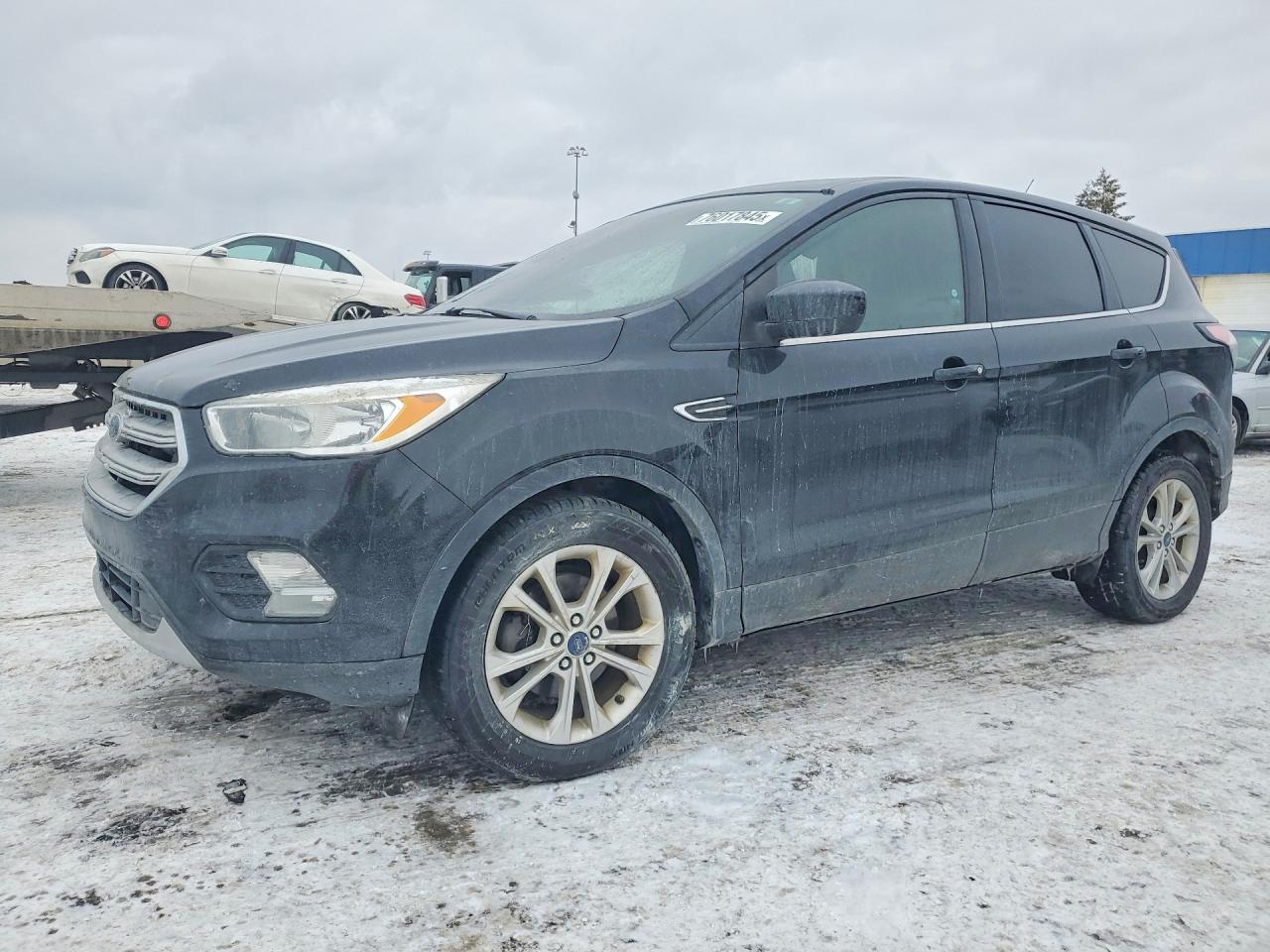 2017 Ford Escape SE, VIN 1FMCU0GD4HUC77096 — Interior fire