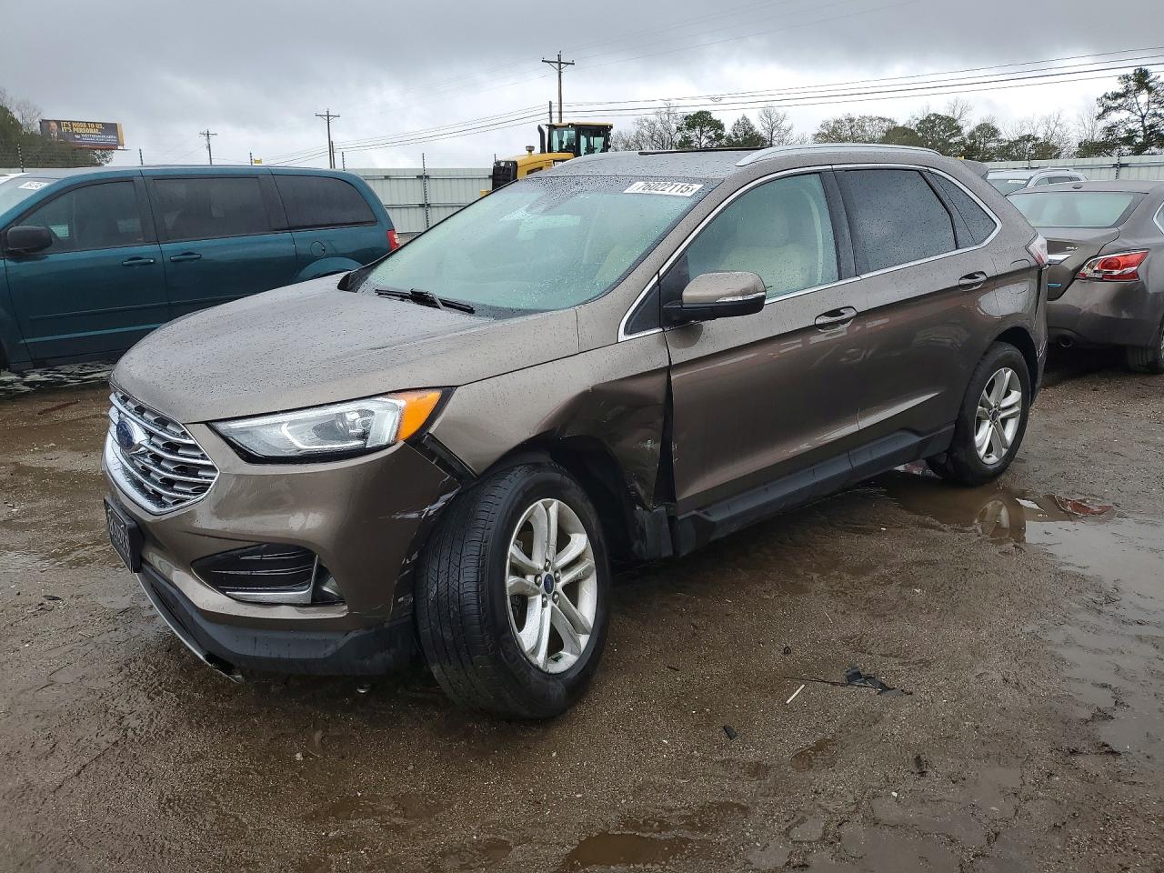 2019 Ford Edge SEL, VIN 2FMPK3J90KBB78933 — Front end