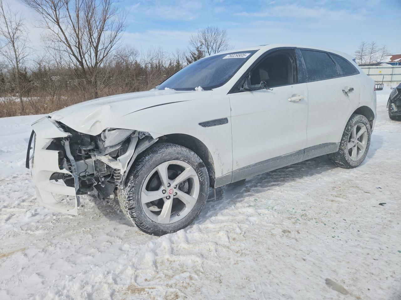 2019 Jaguar F-Pace 25t Premium, VIN SADCJ2FX5KA605210 — Front end