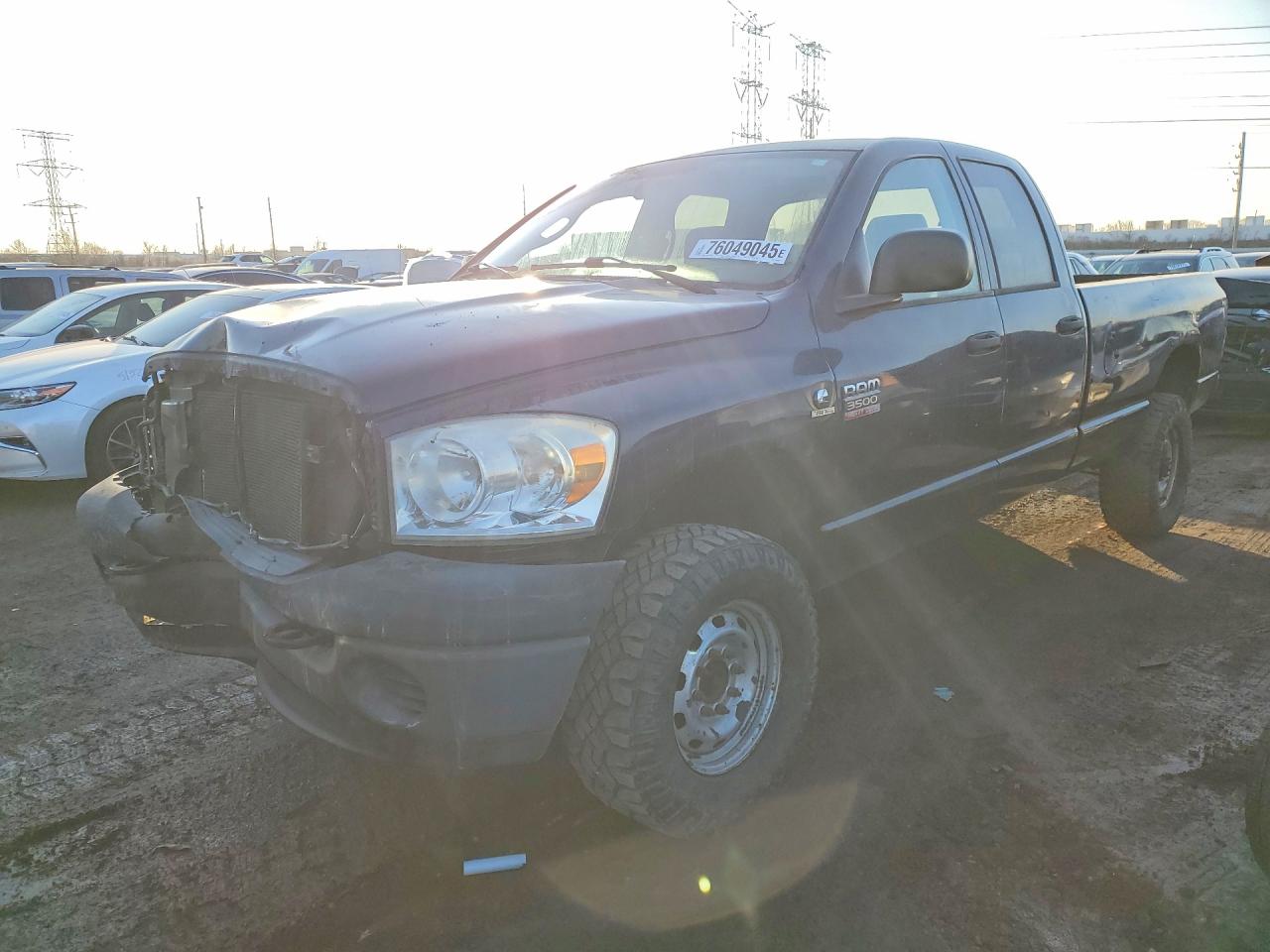 2009 Dodge 3500 SLT, VIN 3D7MX38L49G500562 — Front end
