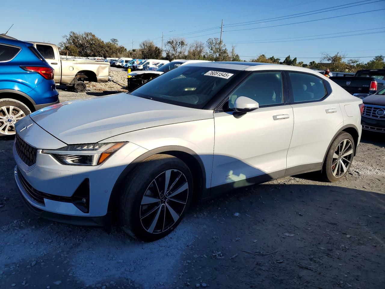 2021 Polestar 2 Launch Edition, VIN LPSED3KA3ML015297 — Burn