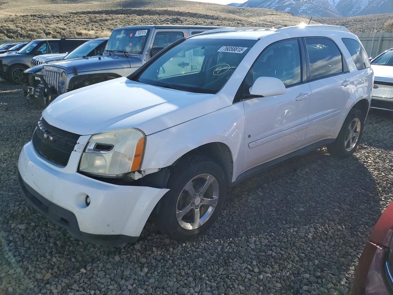 2007 Chevrolet Equinox LT, VIN 2CNDL73F076062464 — Перед