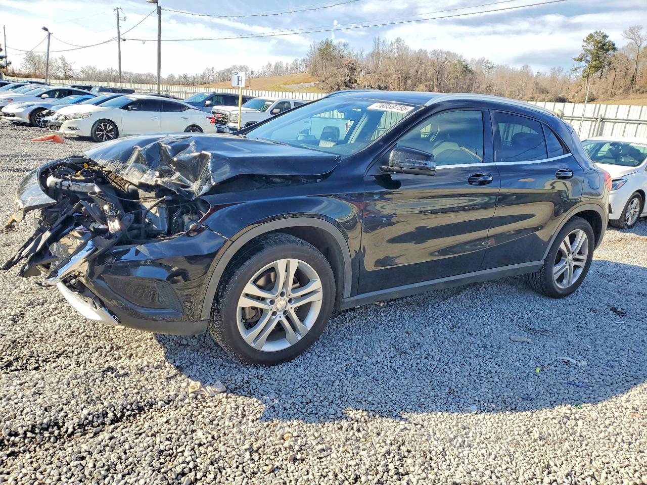 2015 Mercedes-Benz GLA 250, VIN WDCTG4GB8FJ169185 — Frame damage