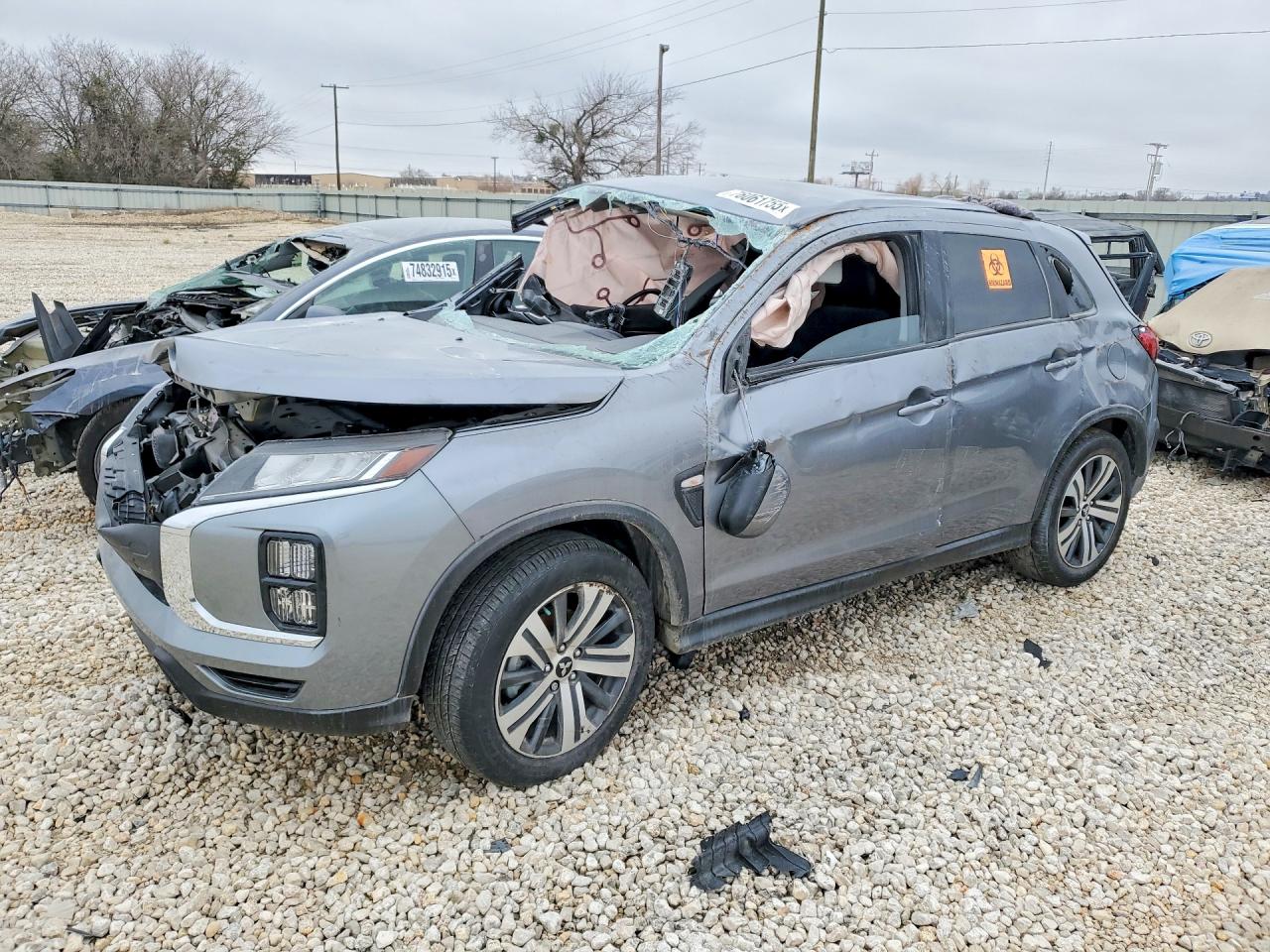 2024 Mitsubishi Outlander S, VIN JA4ARUAUXRU022851 — All over