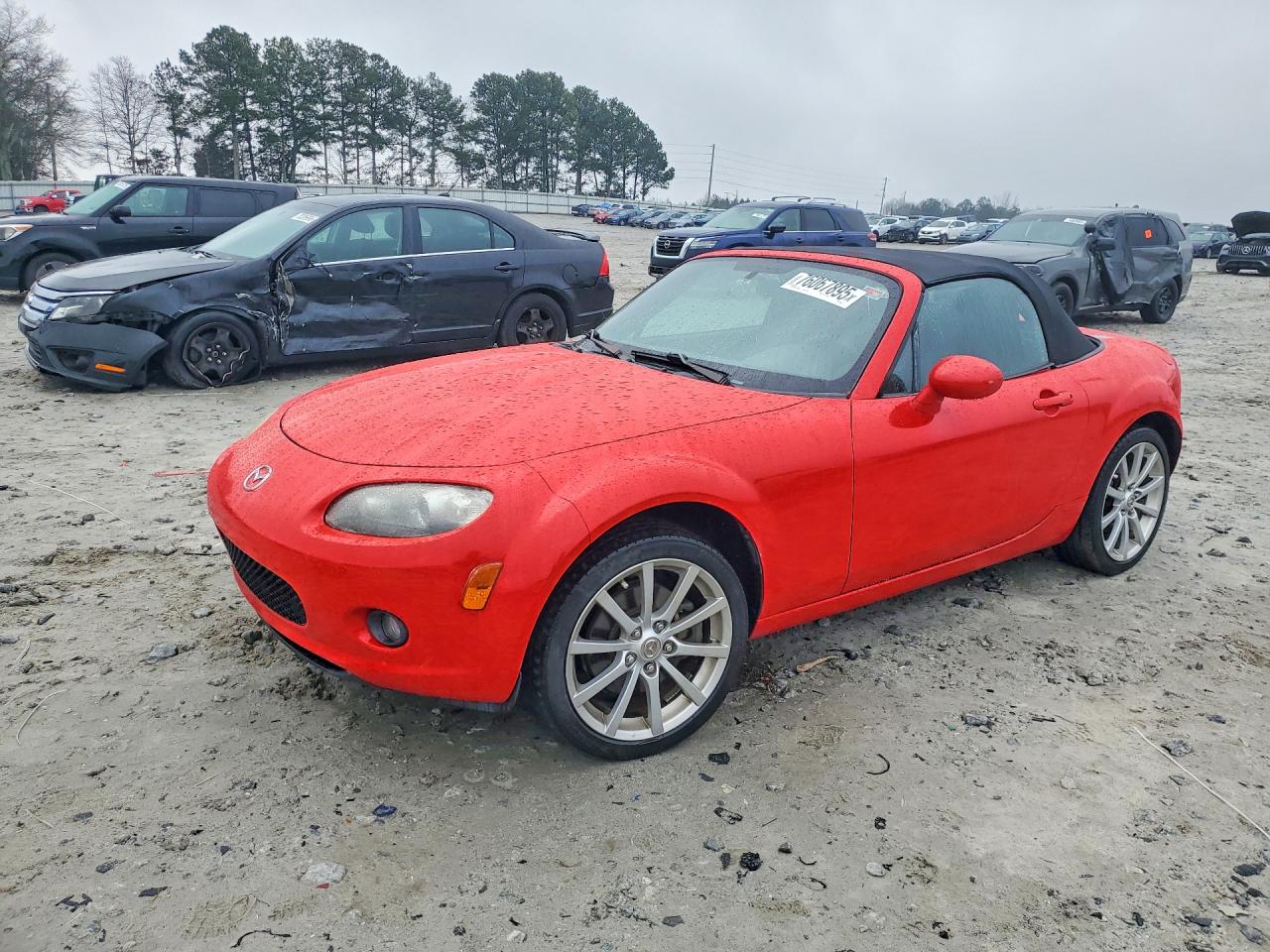 2008 Mazda MX-5 Miata Touring, VIN JM1NC25F380154431 — Side