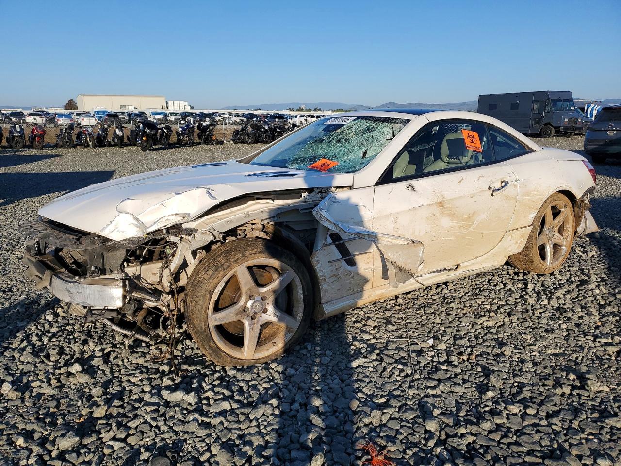 2013 Mercedes-Benz SL 550, VIN WDDJK7DA6DF018330 — Front end