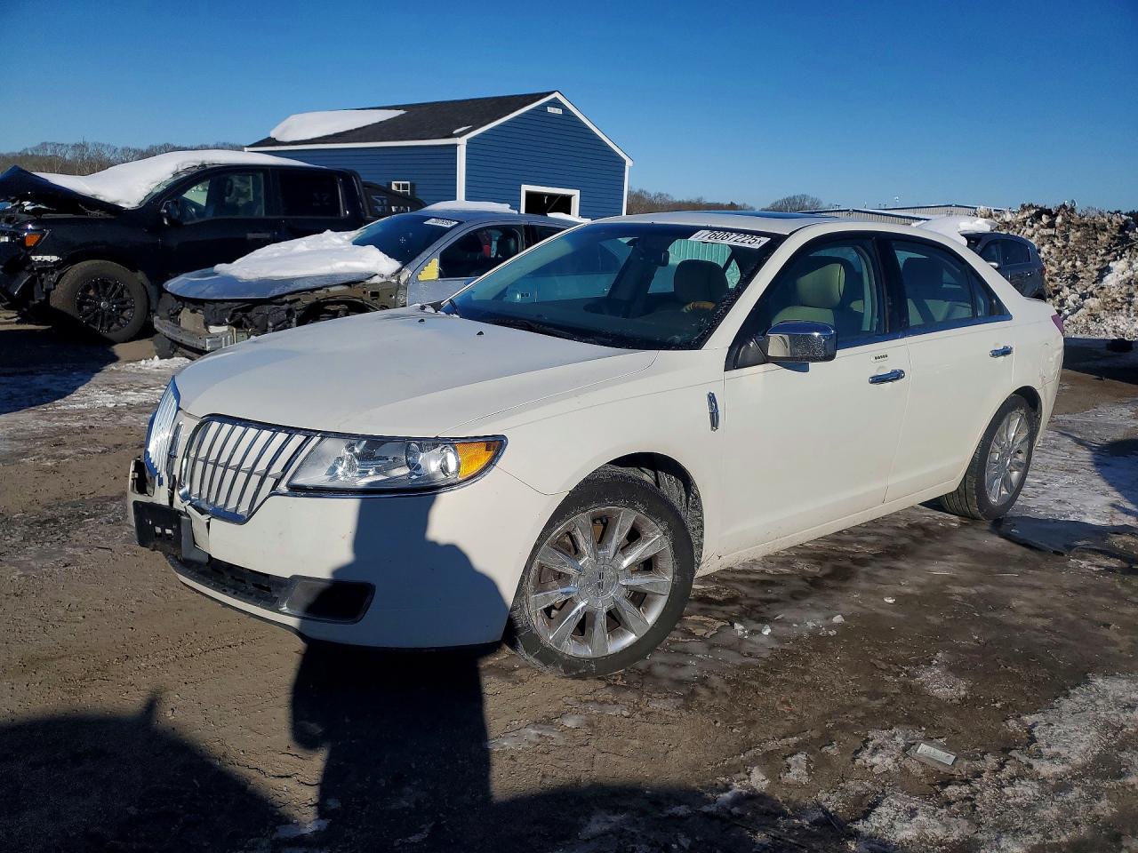 2012 Lincoln MKZ, VIN 3LNHL2JC9CR835819 — Frame damage