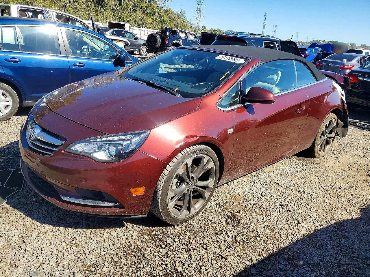2018 Buick Cascada Premium, VIN W04WH3N51JG061563 — Зад