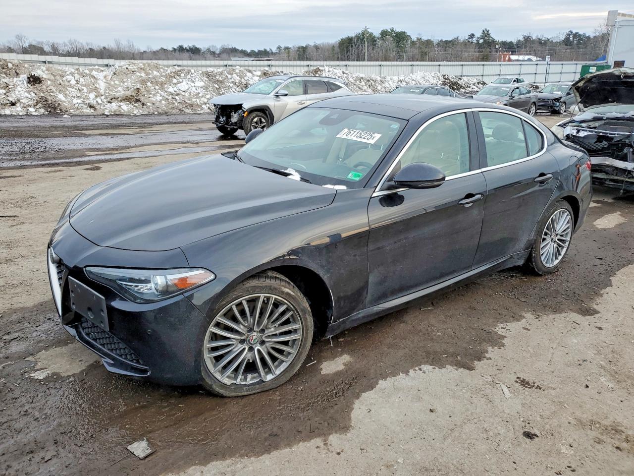 2018 Alfa Romeo Giulia Ti Sport, VIN ZARFAEEN6J7565960 — Undercarriage