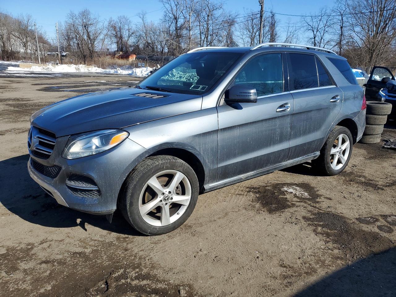2018 Mercedes-Benz GLE 350, VIN 4JGDA5HBXJB102828 — Undercarriage