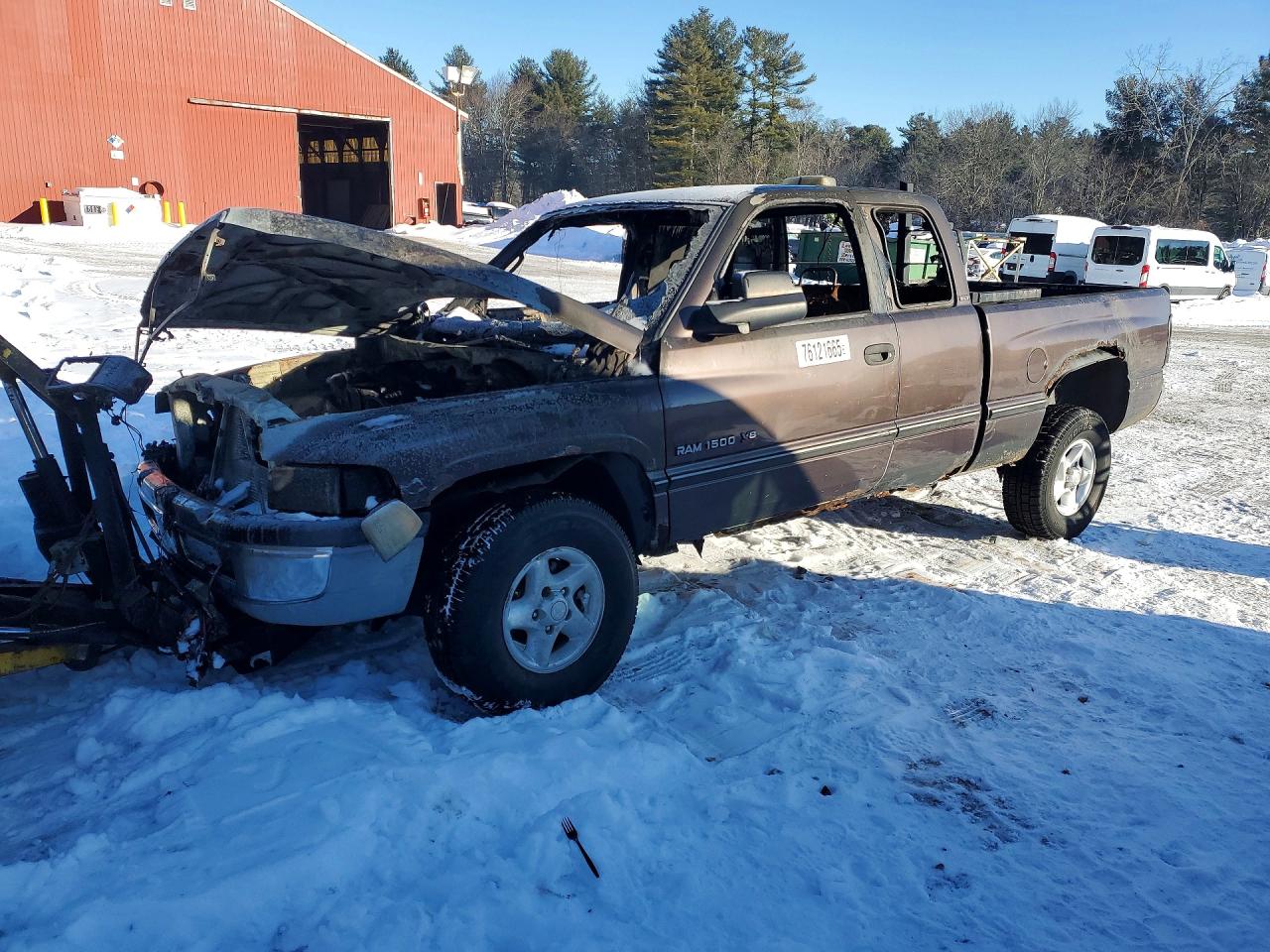 1997 Dodge 1500, VIN 1B7HF13Z0VJ624609 — Burn