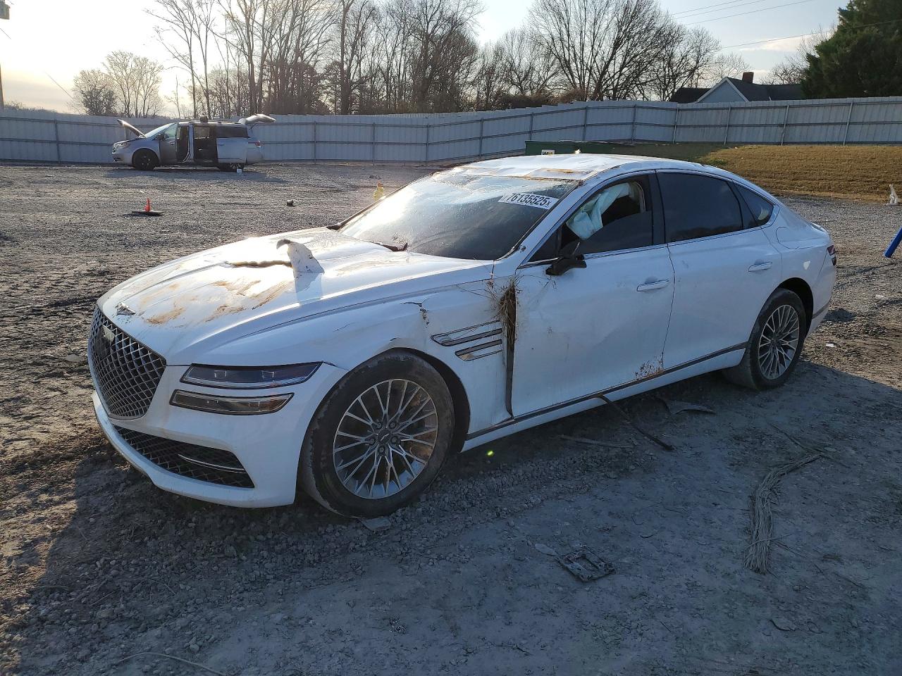 2023 Genesis G80 2.5T, VIN KMTGB4SC7PU195171 — Rollover
