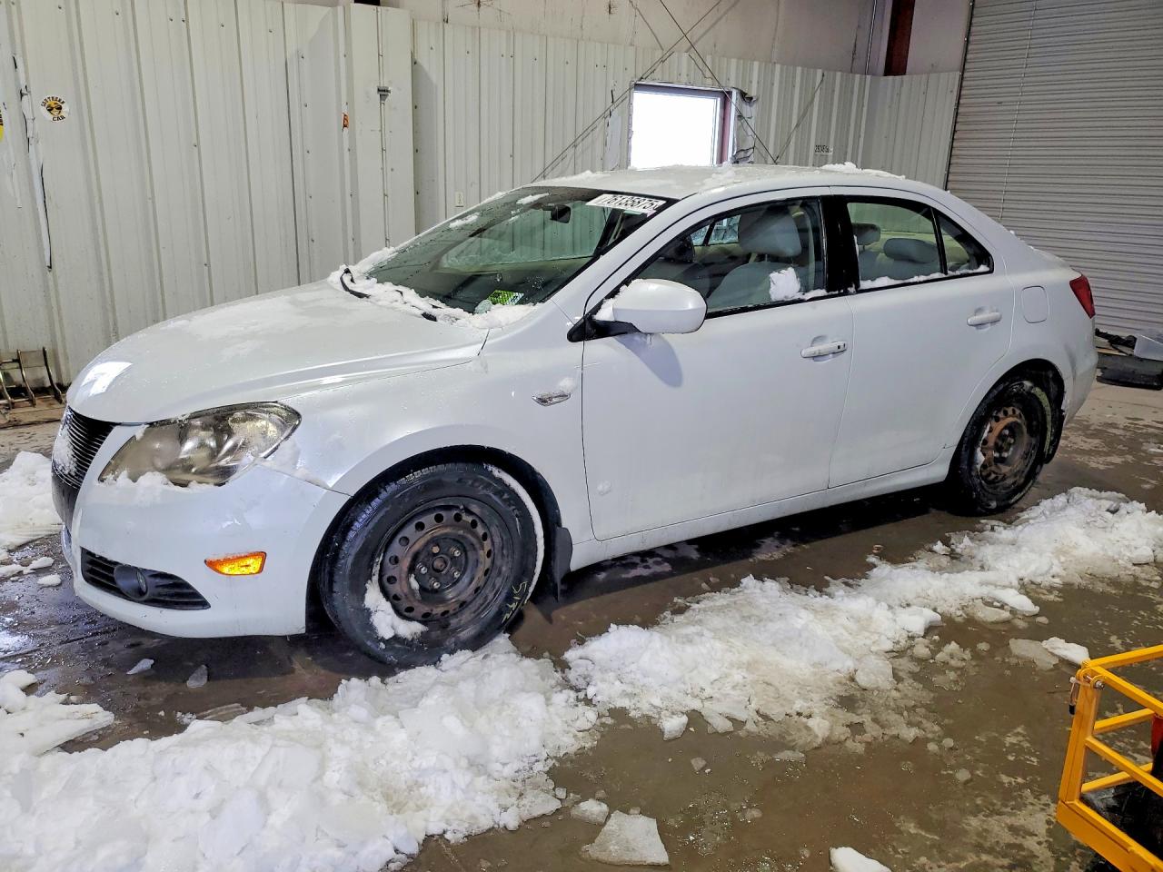 2012 Suzuki Kizashi S, VIN JS2RF9A14C6100823 — Rear end