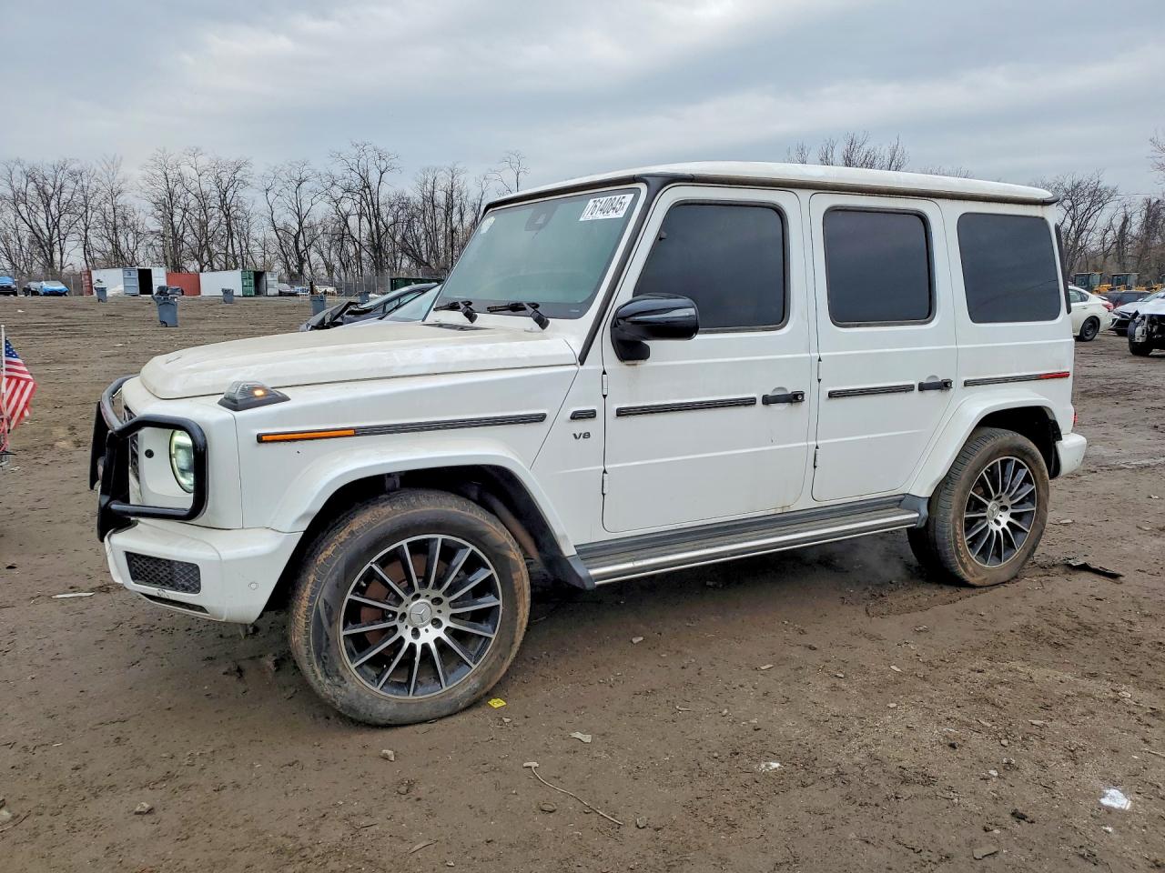 2022 Mercedes-Benz G 550, VIN W1NYC6BJ3NX443429 — Vandalism