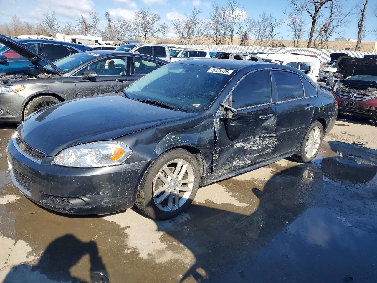 2015 Chevrolet Impala LTZ, VIN 2G1WC5E3XF1151886 — Front end