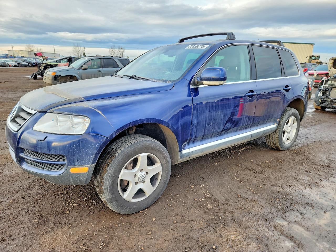 2007 Volkswagen Touareg, VIN WVGBE67L27D002070 — Interior fire
