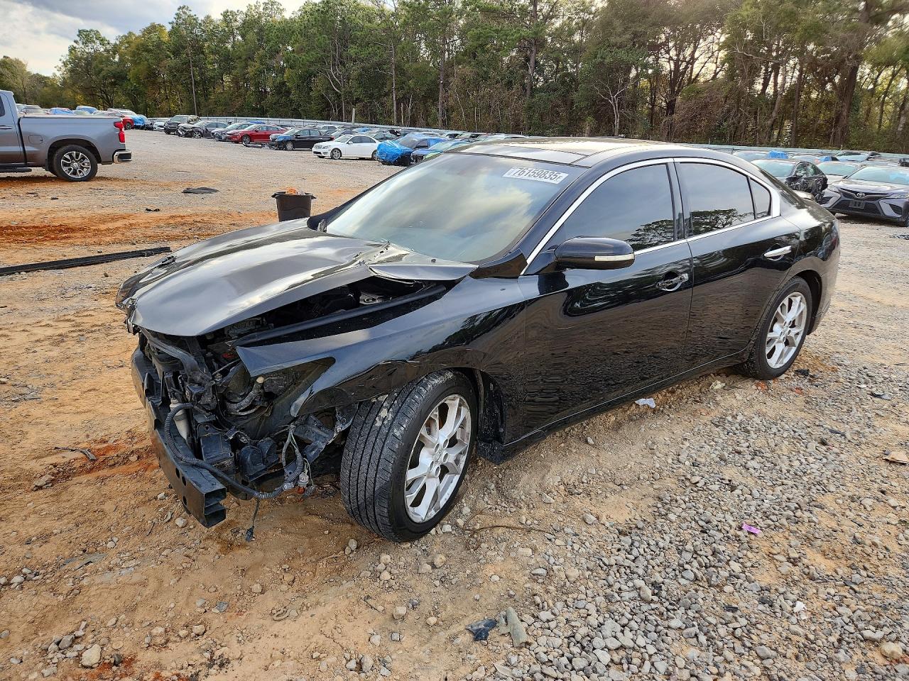 2013 Nissan Maxima SV, VIN 1N4AA5AP1DC809589 — Перед
