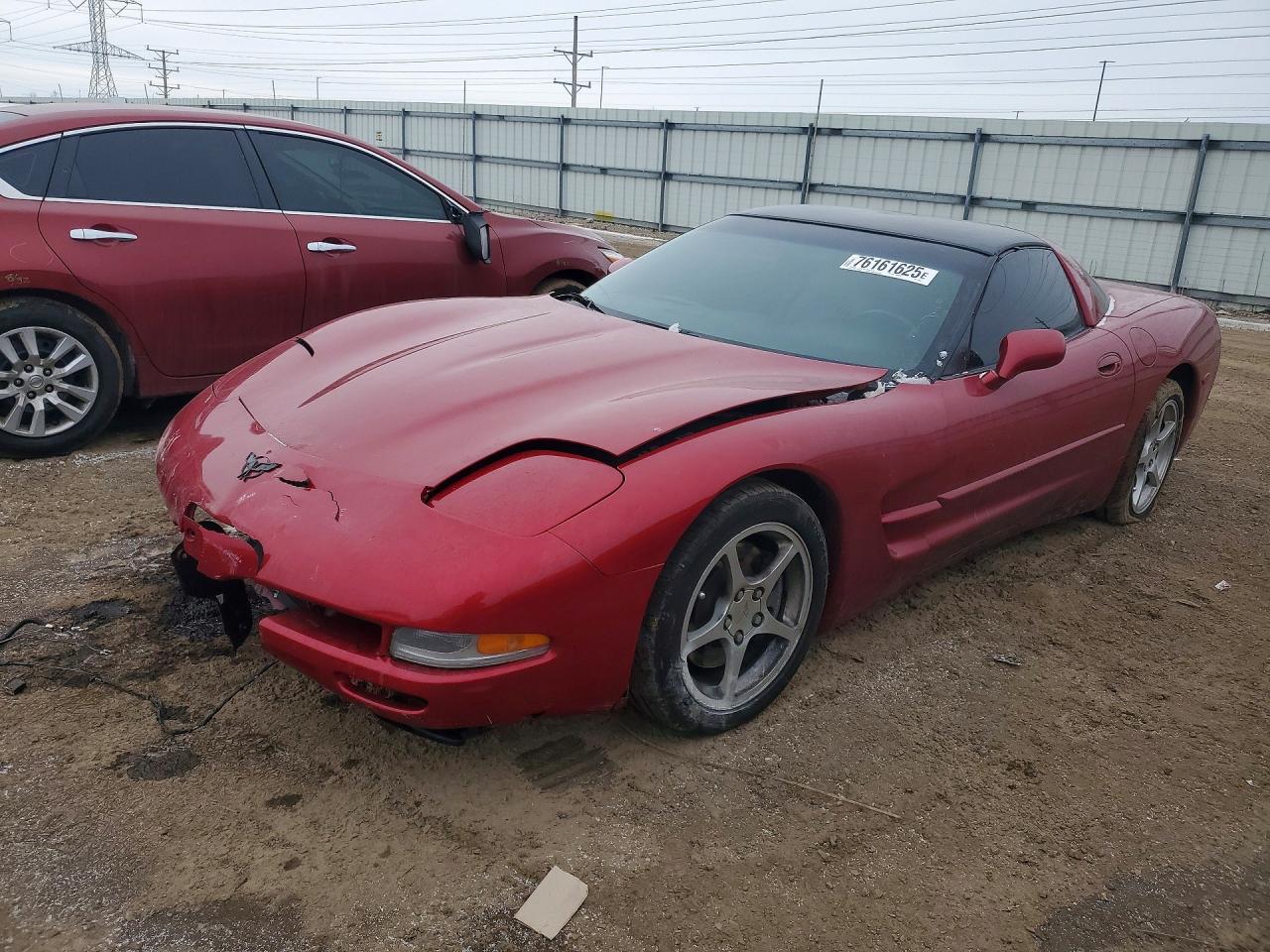 2000 Chevrolet Corvette, VIN 1G1YY22G8Y5108598 — Front end
