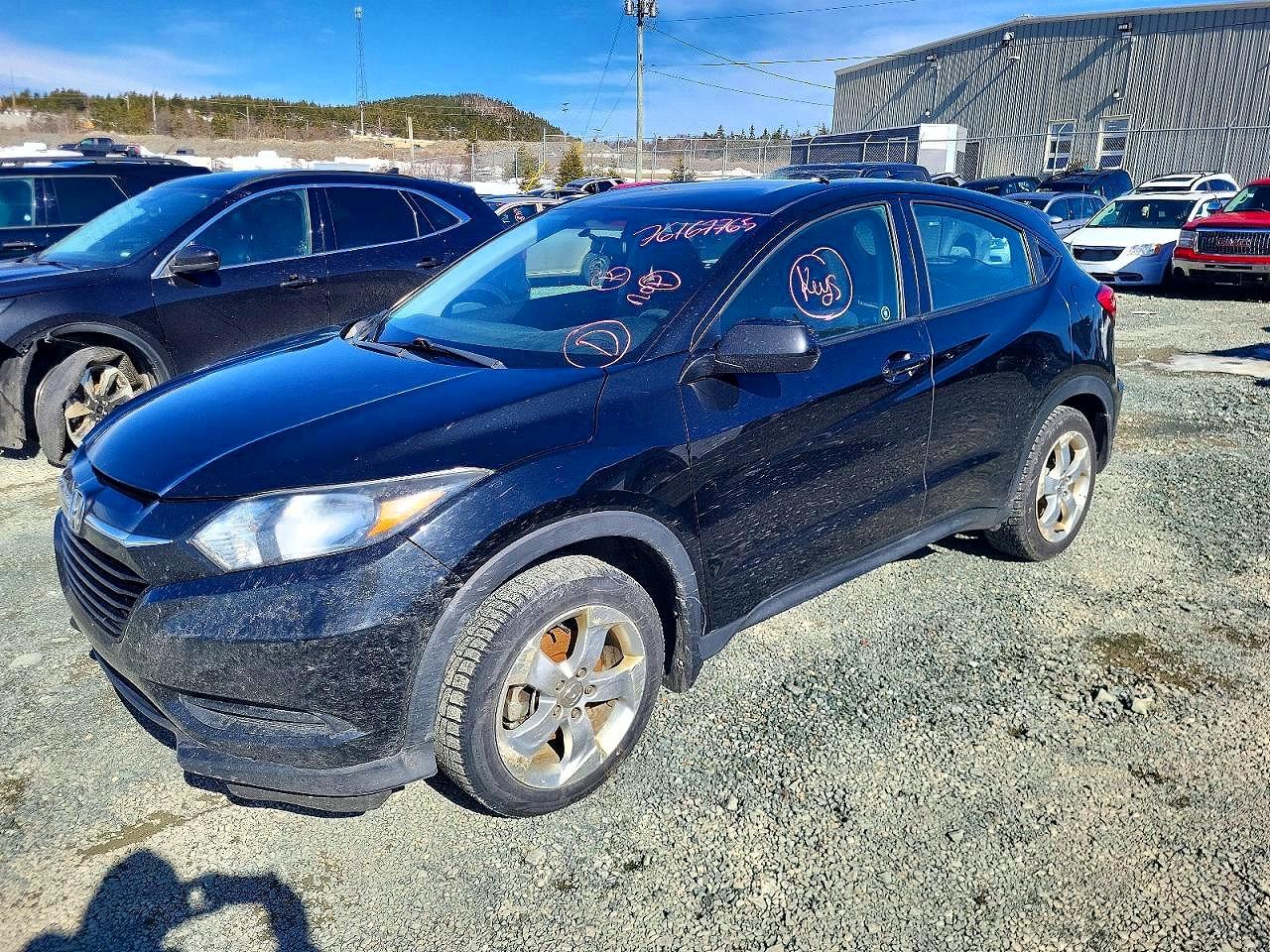 2016 Honda HR-V LX, VIN 3CZRU5G33GM104766 — Partial repair