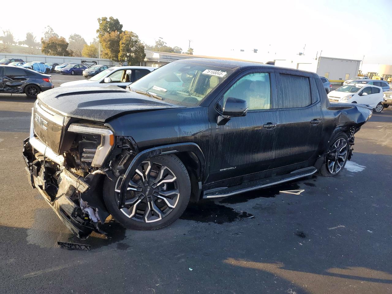 2025 GMC Sierra EV Extended Range Denali, VIN 1GT10MED0SU412955 — Rear end