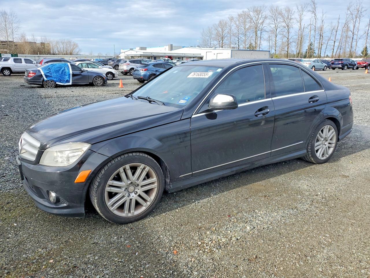 2009 Mercedes-Benz C 300 Sport, VIN WDDGF54XX9R072226 — Stripped