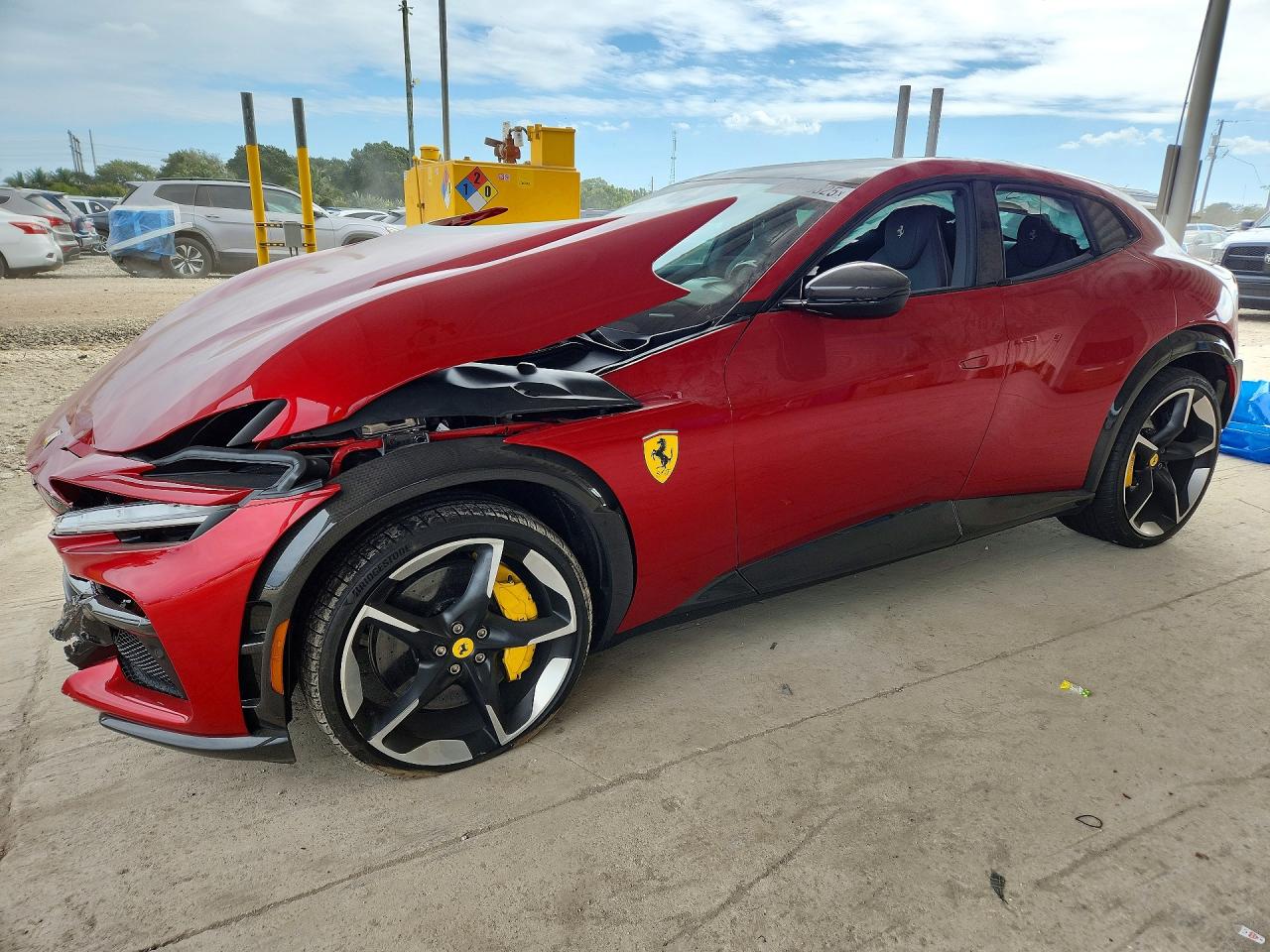 2025 Ferrari Purosangue, VIN ZSG06VTA2S0314818 — Front end