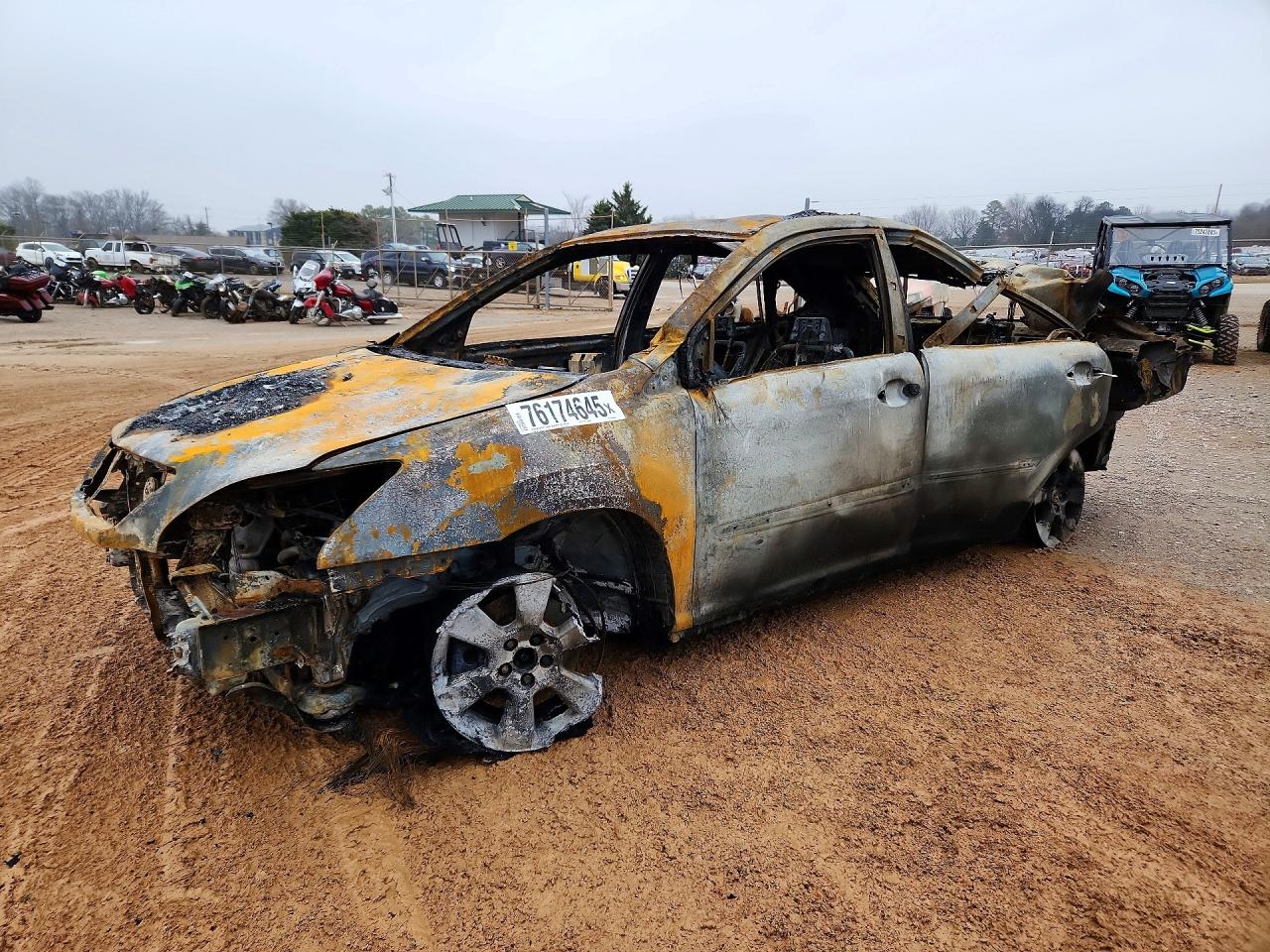 2007 Lexus RX 350, VIN 2T2HK31U27C030032 — Burn