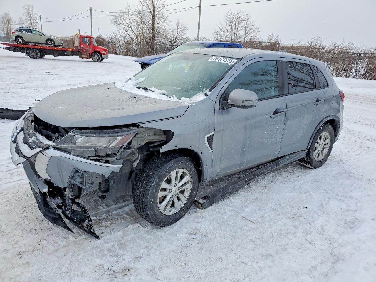 2022 Mitsubishi Outlander Sport ES, VIN JA4AHUAU4NU604263 — Front end