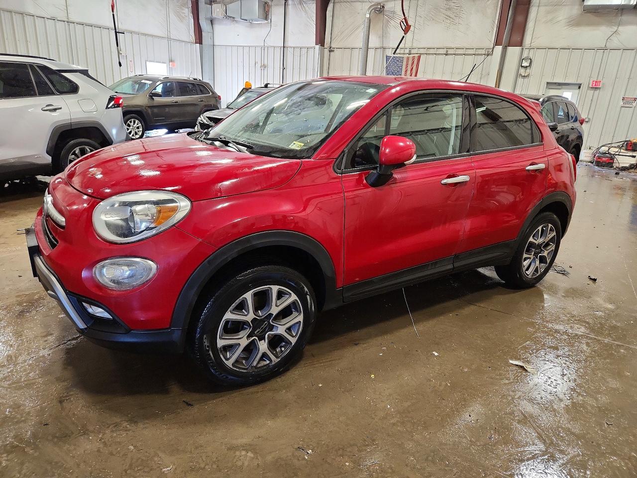 2016 FIAT 500X Trekking, VIN ZFBCFYCT2GP344563 — Hail