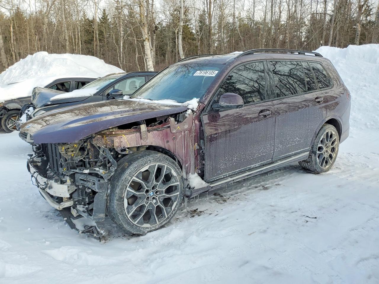 2023 BMW X7 xDrive40i, VIN 5UX23EM06P9R80586 — Front end