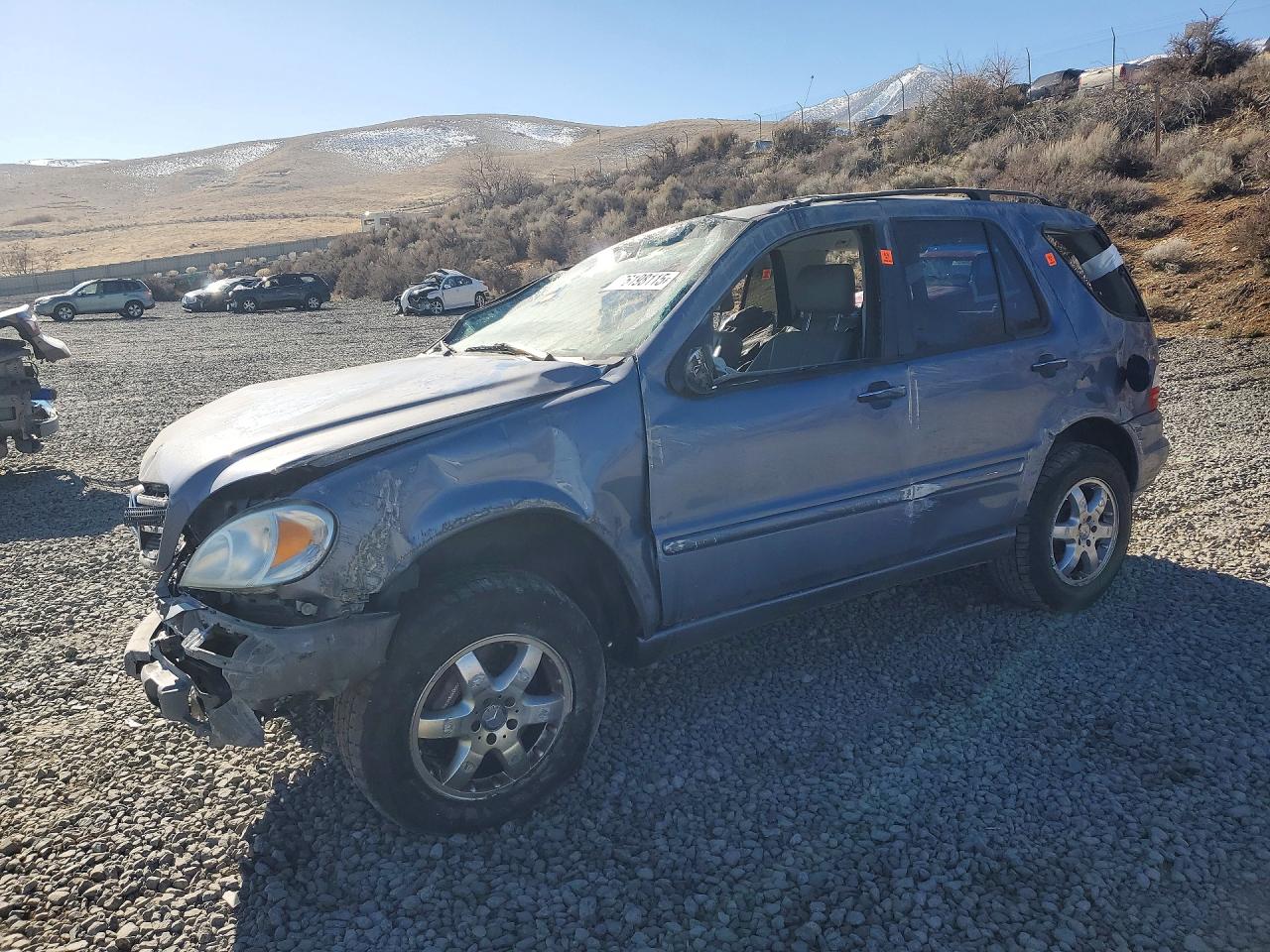 2004 Mercedes-Benz M 500, VIN 4JGAB75E64A494193 — Rollover