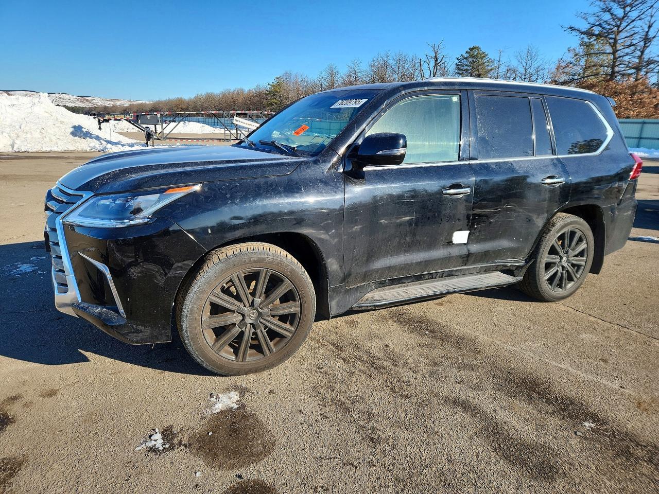 2020 Lexus LX 570, VIN JTJDY7AX2L4320770 — Water / flood