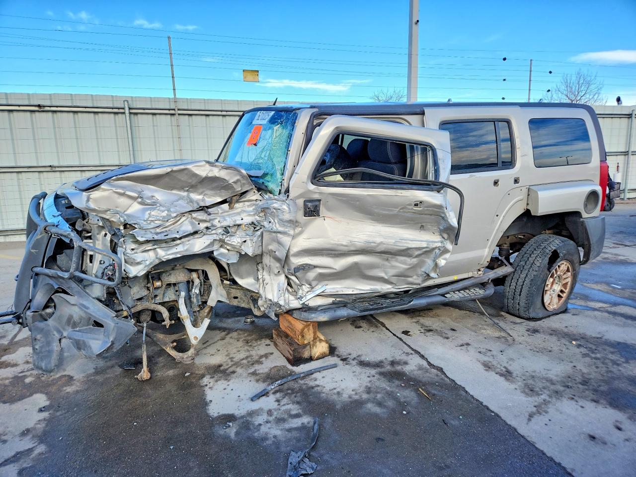 2006 Hummer H3, VIN 5GTDN136968125610 — Rollover