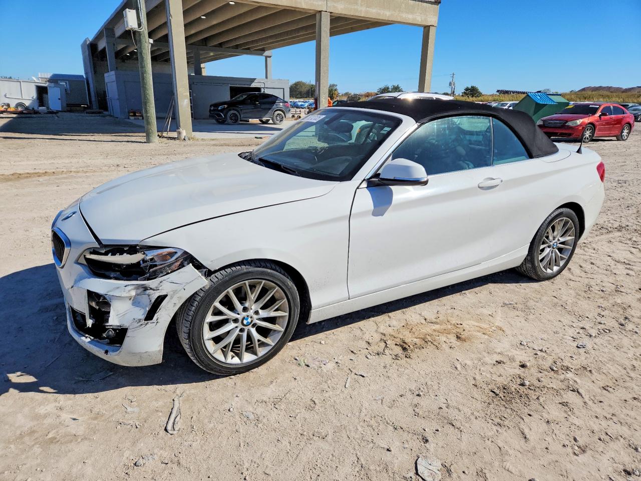 2015 BMW 2 Series 228i, VIN WBA1K5C50FV474087 — Front end