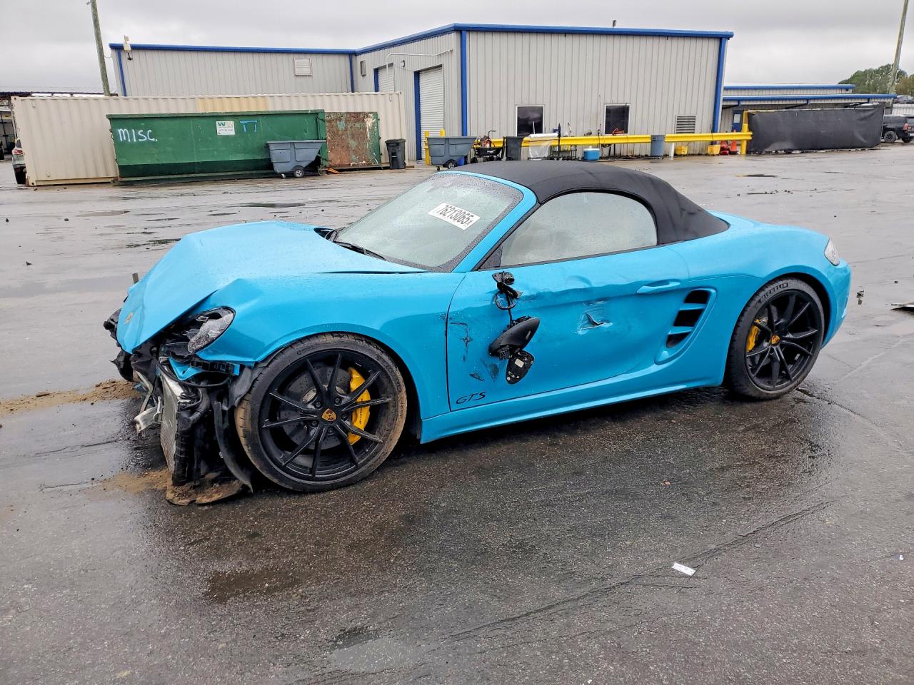 2019 Porsche Boxster S, VIN WP0CB2A80KS228658 — Front end