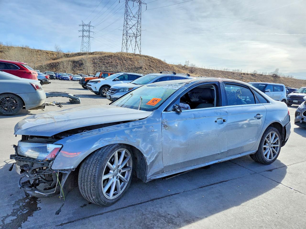 2016 Audi A4 Premium Plus, VIN WAUFFAFL2GN017523 — Rollover