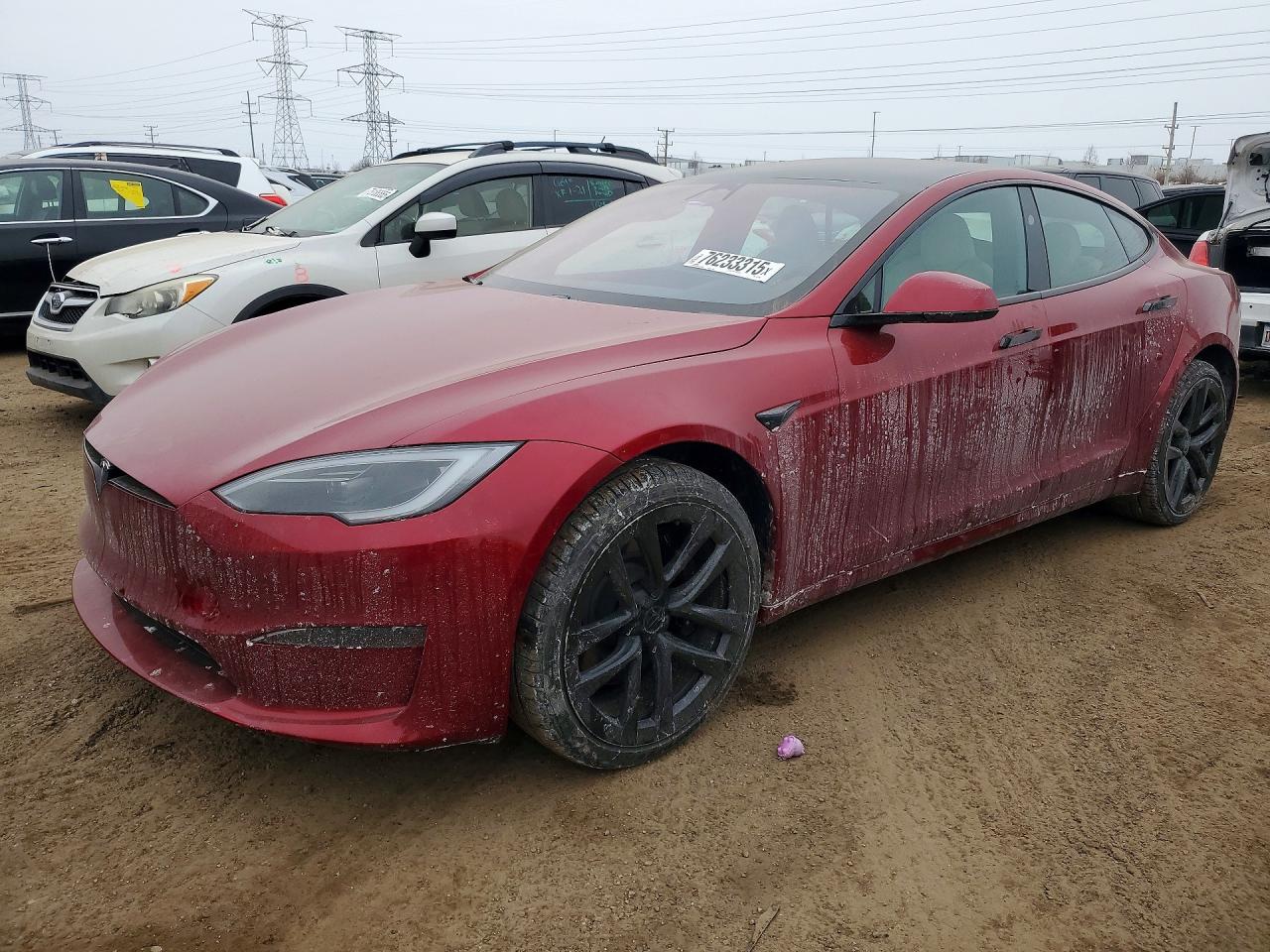 2024 Tesla Model S, VIN 5YJSA1E54RF537050 — Вода / потоп