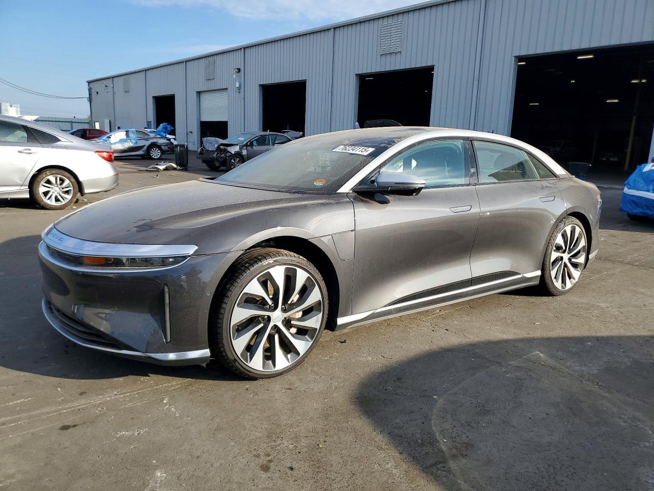 2023 Lucid Air Grand Touring, VIN 50EA1GBA7PA005972 — Side
