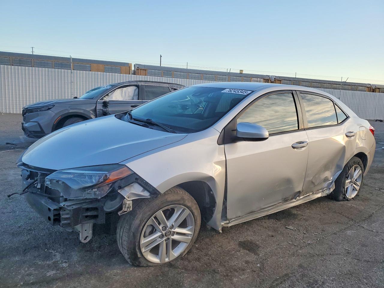 2018 Toyota Corolla LE, VIN 2T1BURHE1JC036031 — Front end