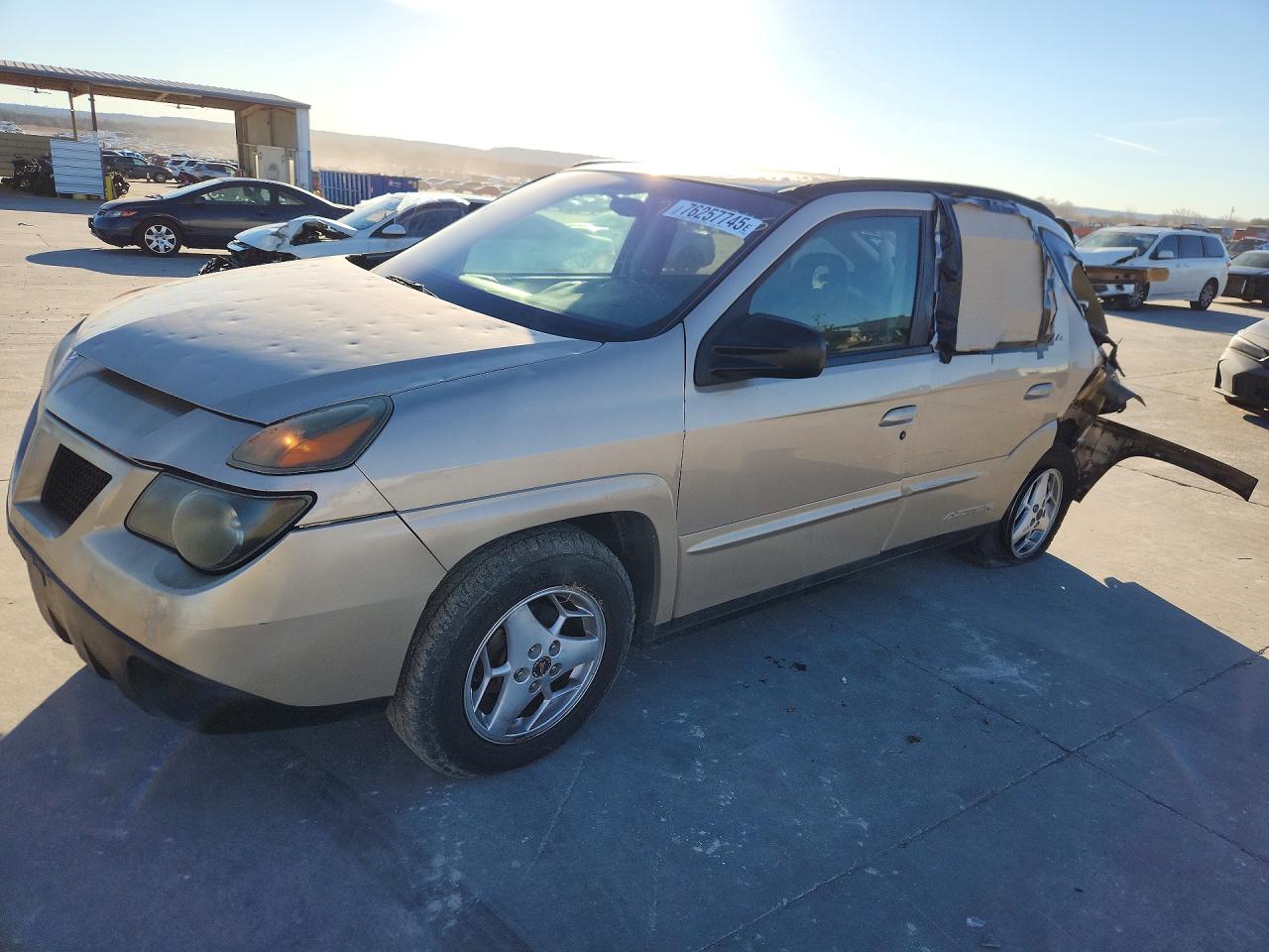 2003 Pontiac Aztek, VIN 3G7DA03E73S501243 — Rear end