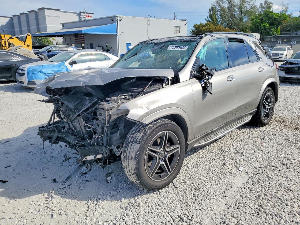 2021 Mercedes-Benz GLE 350, VIN 4JGFB4JB0MA474487 — Rollover