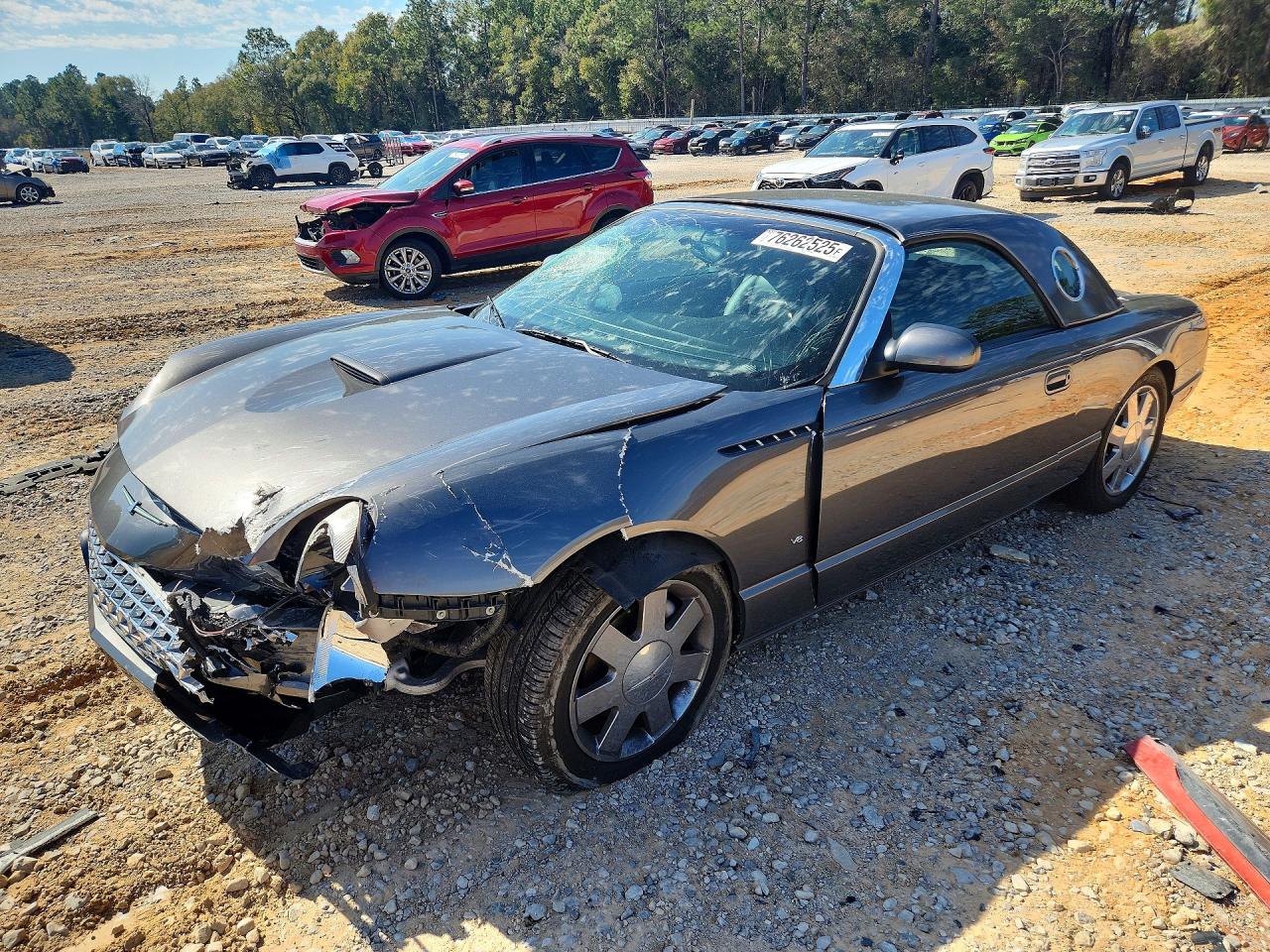 2003 Ford Thunderbird Deluxe, VIN 1FAHP60A63Y106393 — Front end