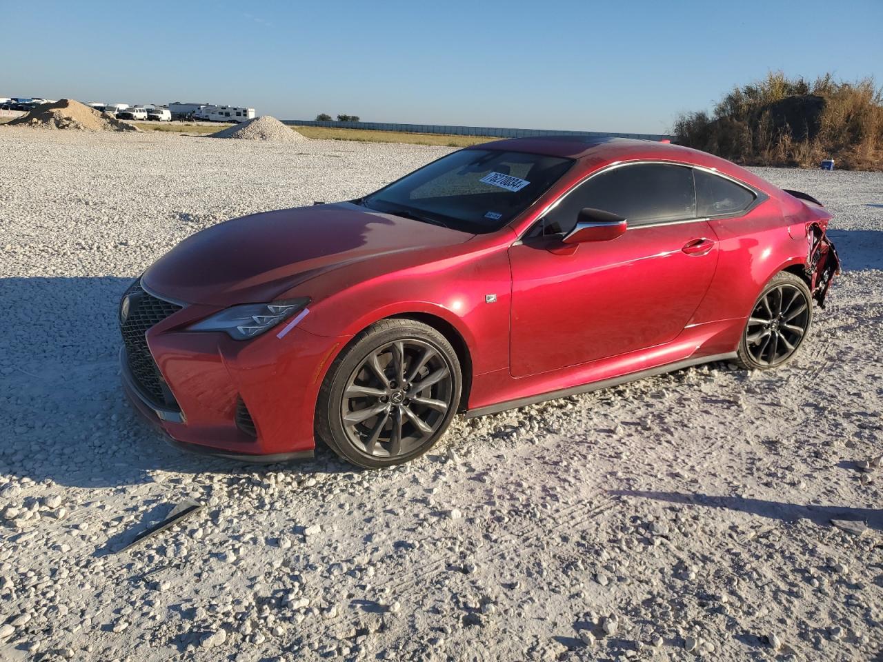 2021 Lexus RC 350 F Sport, VIN JTHGZ5BC8M5024790 — Side