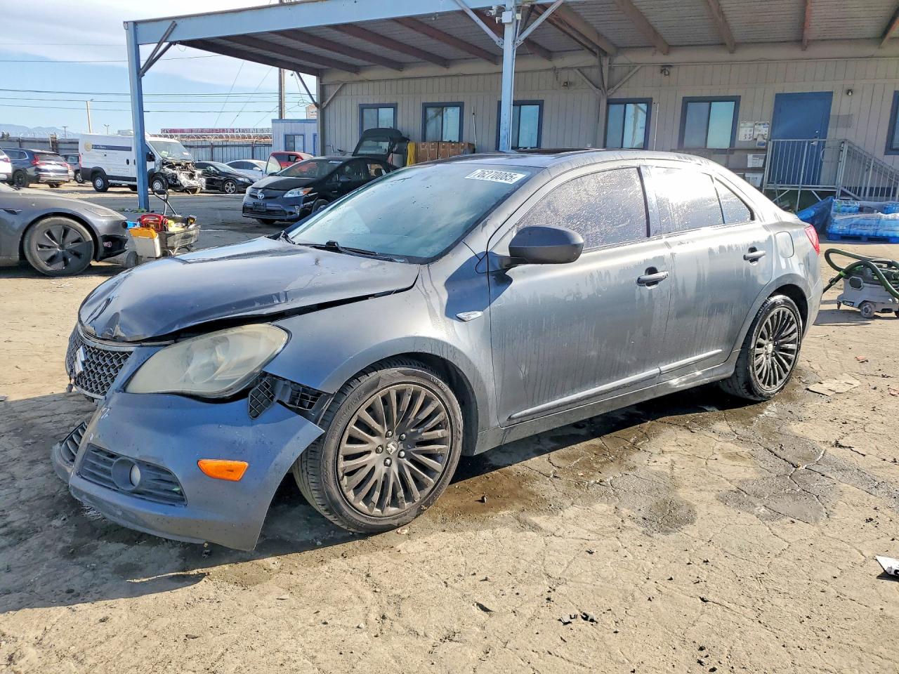 2010 Suzuki Kizashi GTS, VIN JS2RF9A53A6100120 — Front end