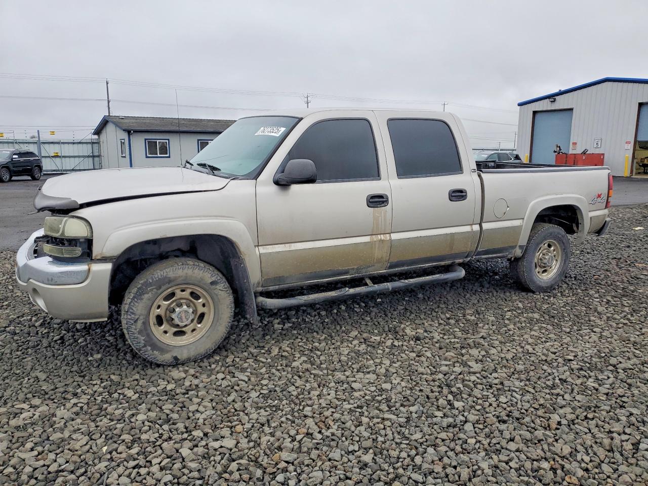 2007 GMC Sierra 1500HD Classic SLE1, VIN 1GTGK13UX7F102717 — Front end