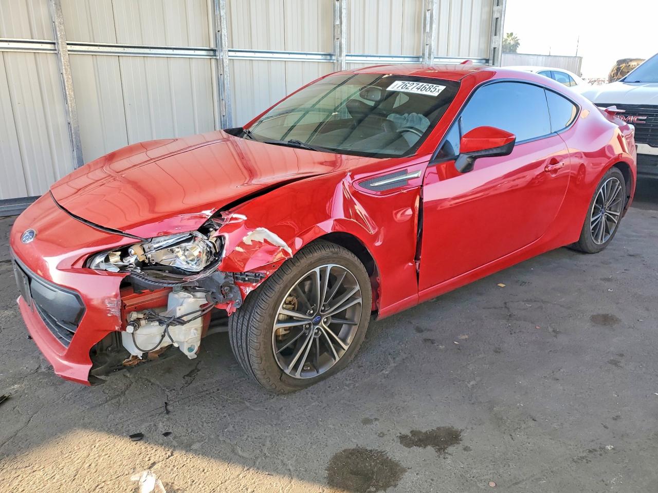 2015 Subaru BRZ Limited, VIN JF1ZCAC18F8606607 — Front end
