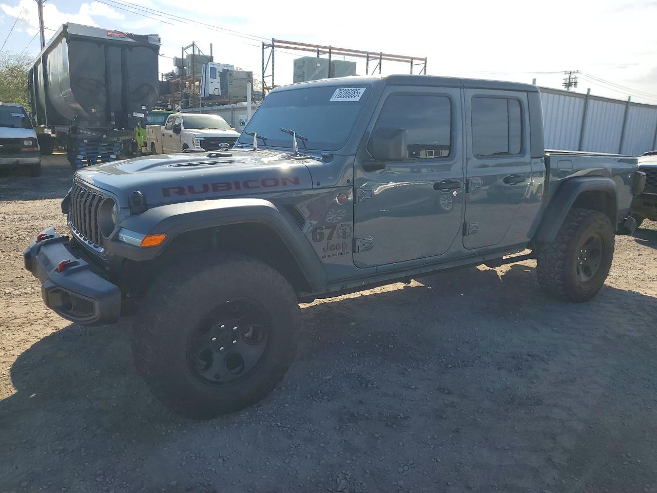 2024 Jeep Gladiator Rubicon, VIN 1C6JJTBGXRL121912 — Rear end