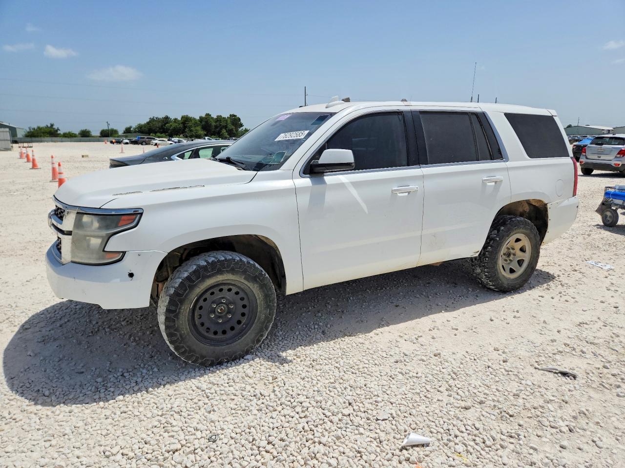2017 Chevrolet Tahoe Commercial, VIN 1GNSKFEC9HR271386 — Rear end